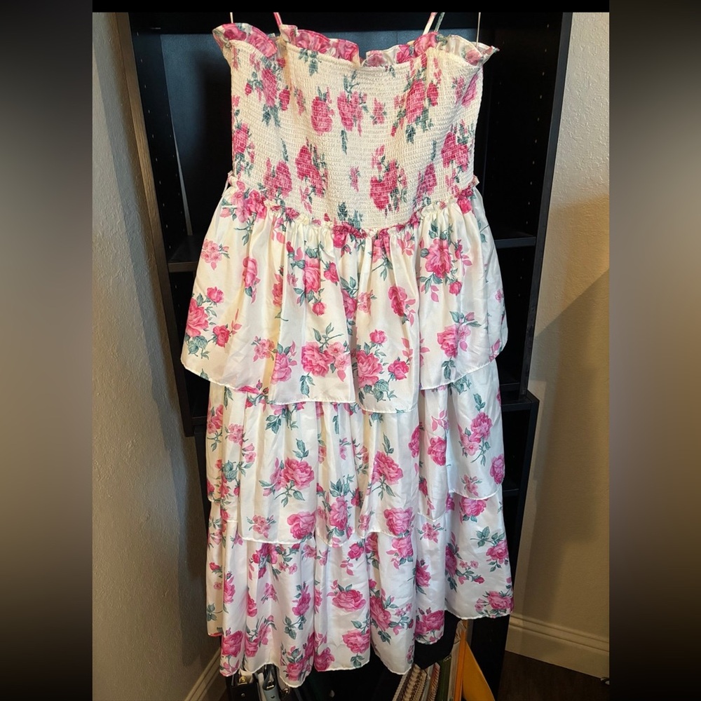 LoveShackFancy X Target Elise Tiered Dress - Picture 4 of 6
